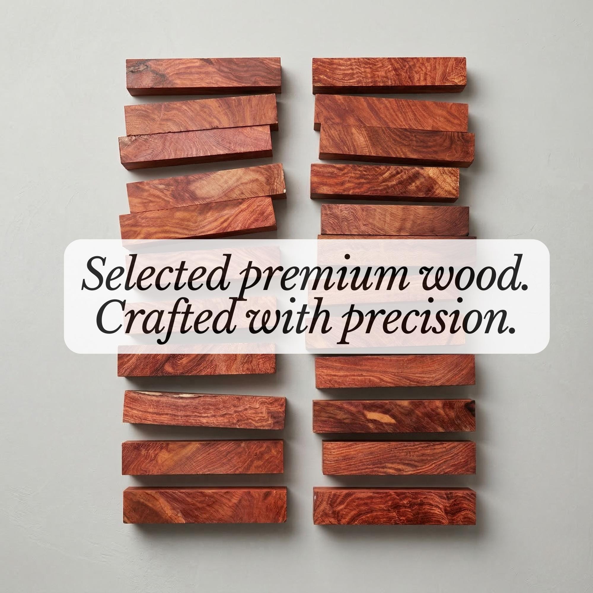 Selected premium rosewood blanks for wa knife handles
