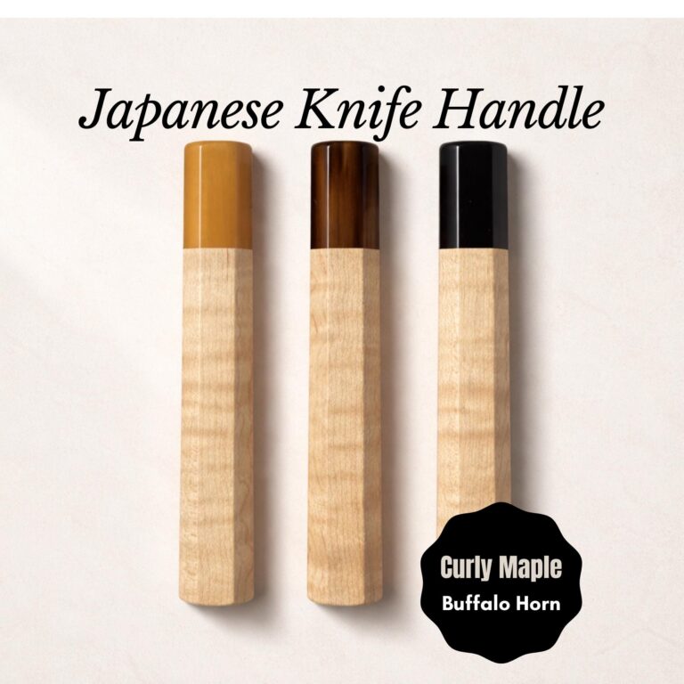 Curly Maple & Buffalo Horn Wa Handle alternate view 2