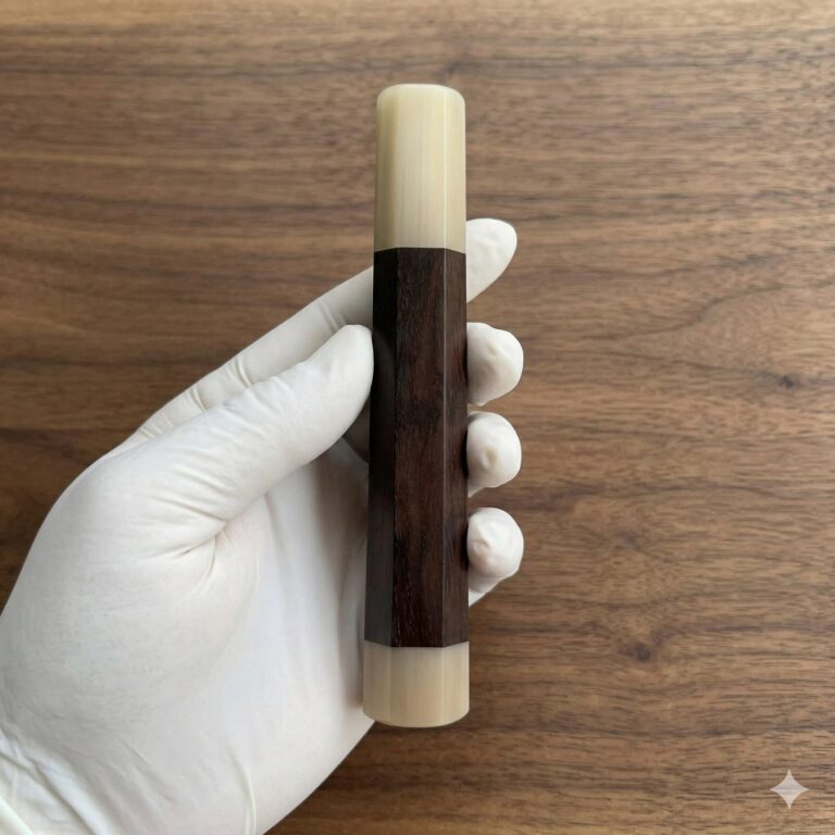 African Blackwood & Buffalo Horn Wa Handle alternate view 6
