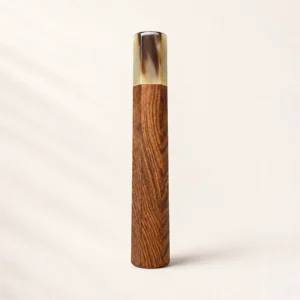 Bocote & Buffalo Horn Wa Handle studio photo