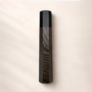 Wenge & Black Buffalo Horn Wa Handle studio photo