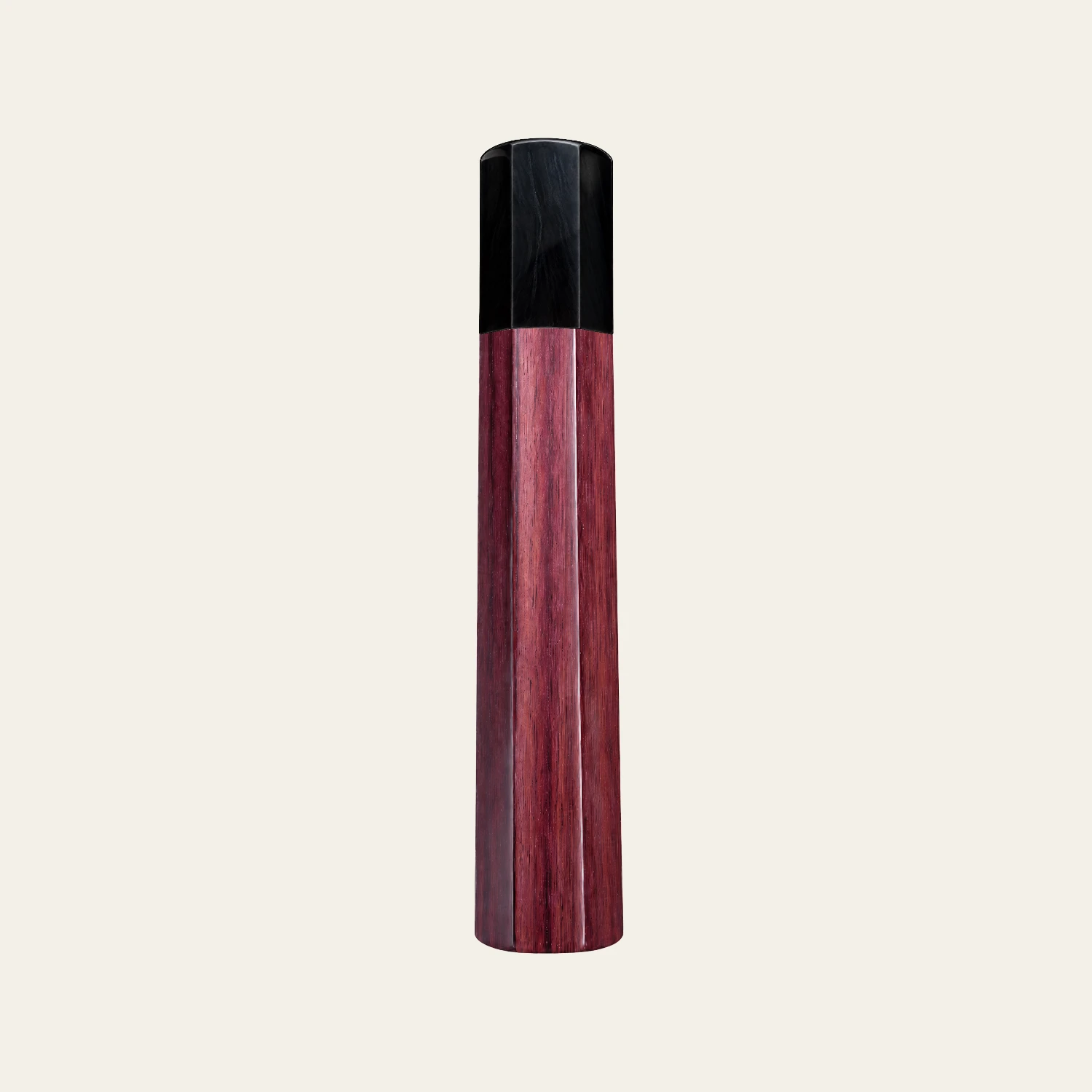 Purpleheart & Black Buffalo Horn Wa Handle