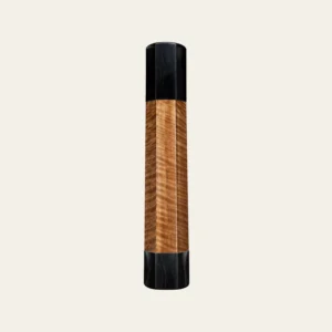 Tabaek & Black Buffalo Horn Wa Handle with Horn End Cap
