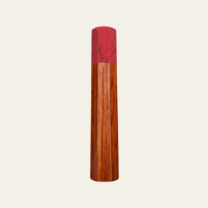 Huong (Padauk) & Pink Coral Wa Handle