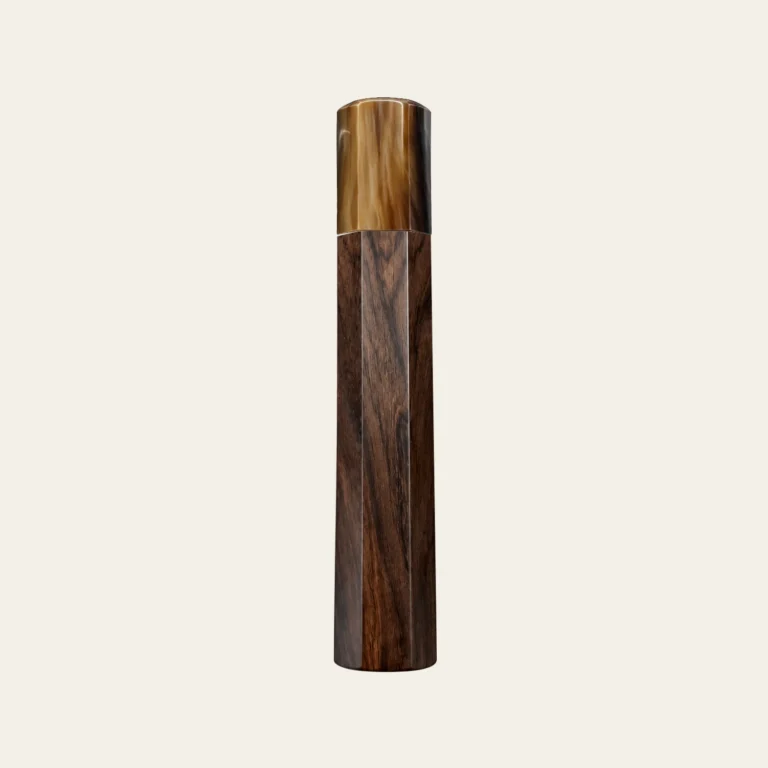 Rosewood & Marbled Buffalo Horn Wa Handle